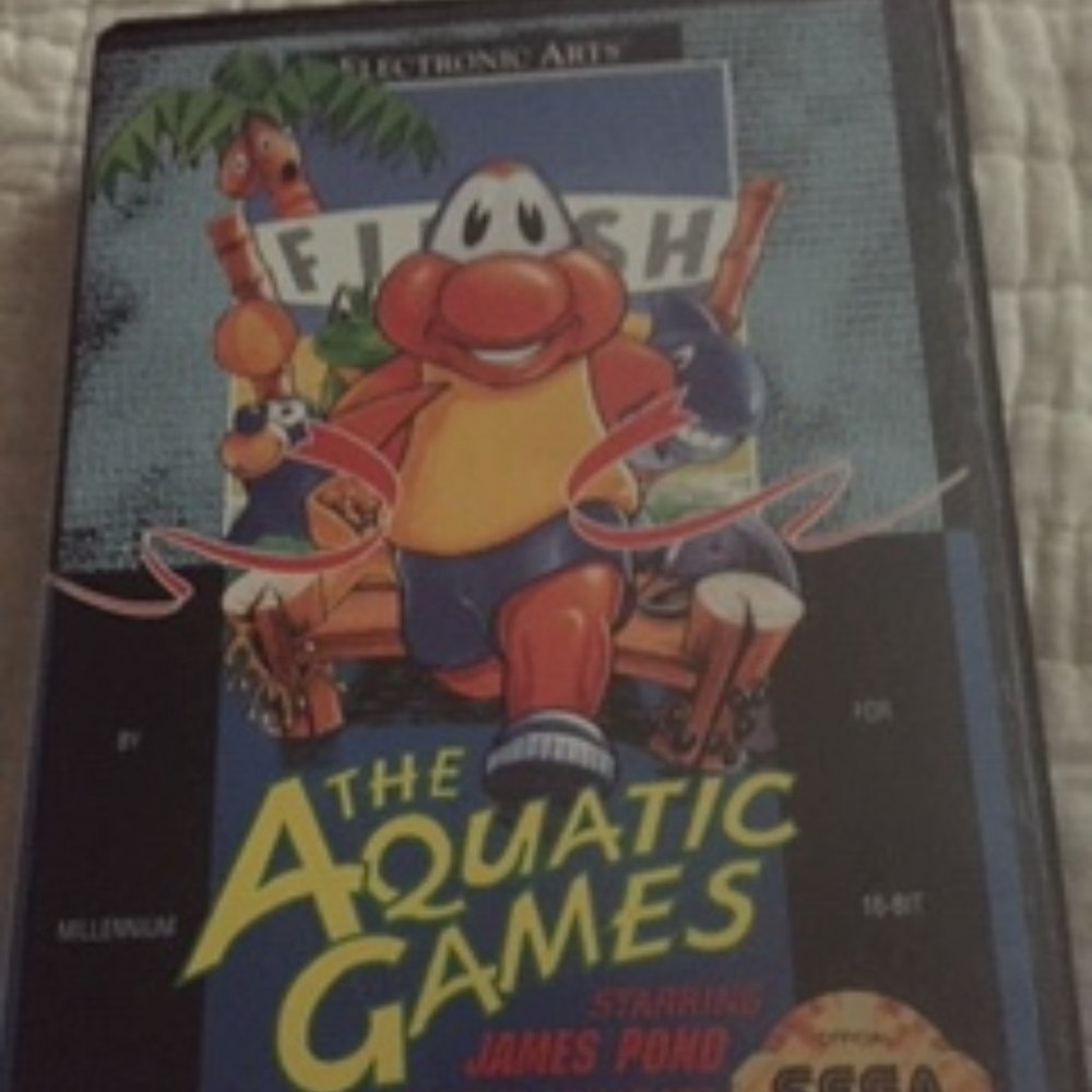 The Aquatic Games Sega Genesis Game